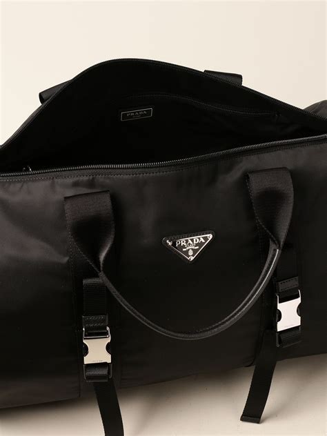 limited edition prada nylon travel duffle bag